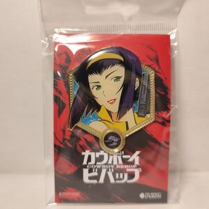 Cowboy Bebop Faye Valentine Golden Series Enamel Pin Official Full Color Badge